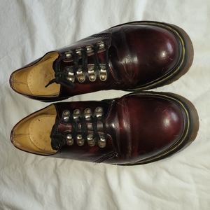 Dr Martens black cherry 8098 shoes